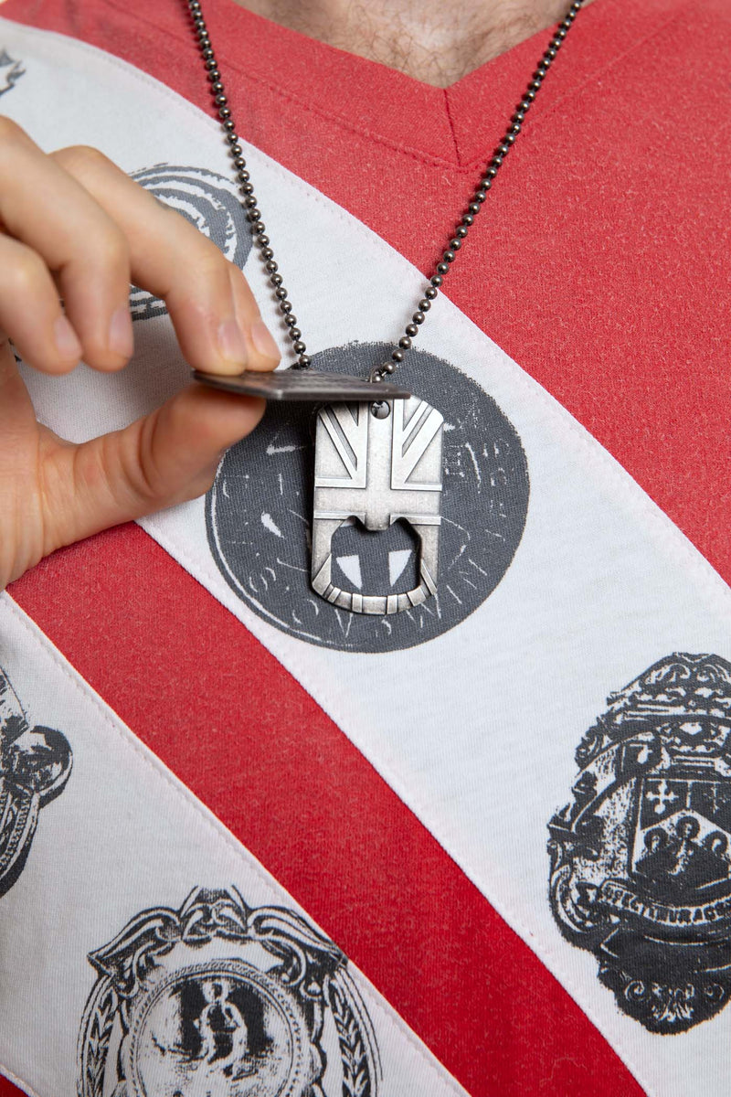 Dreamer Dog Tag Necklace
