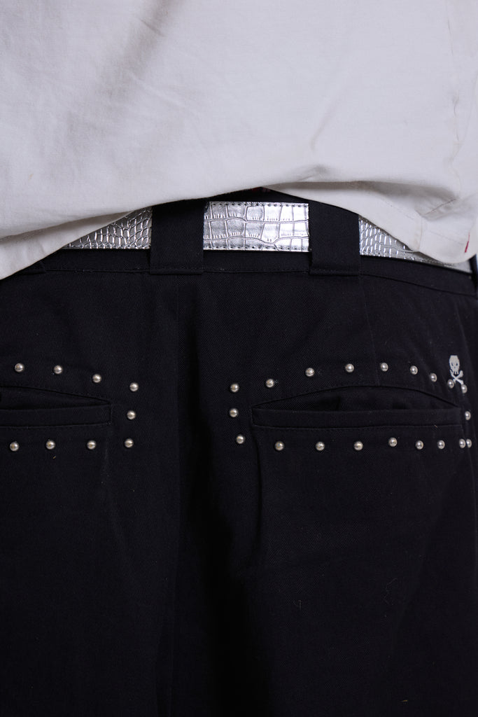 Silver Gator Belt