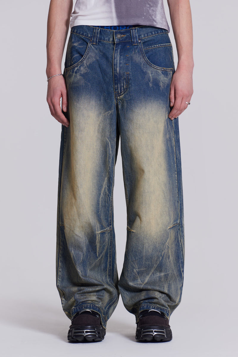Blue Ethereal Colossus Jeans