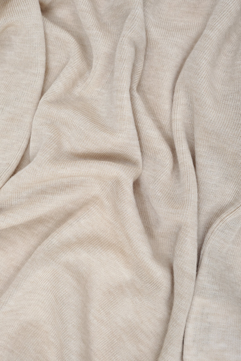 Oatmeal Haze Henley Top