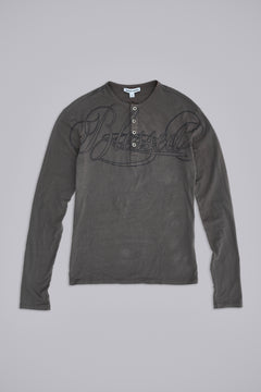 Blessed Henley Top - XXS / Grey