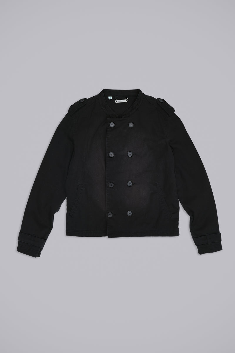 Violin Double Breasted Military Jacket