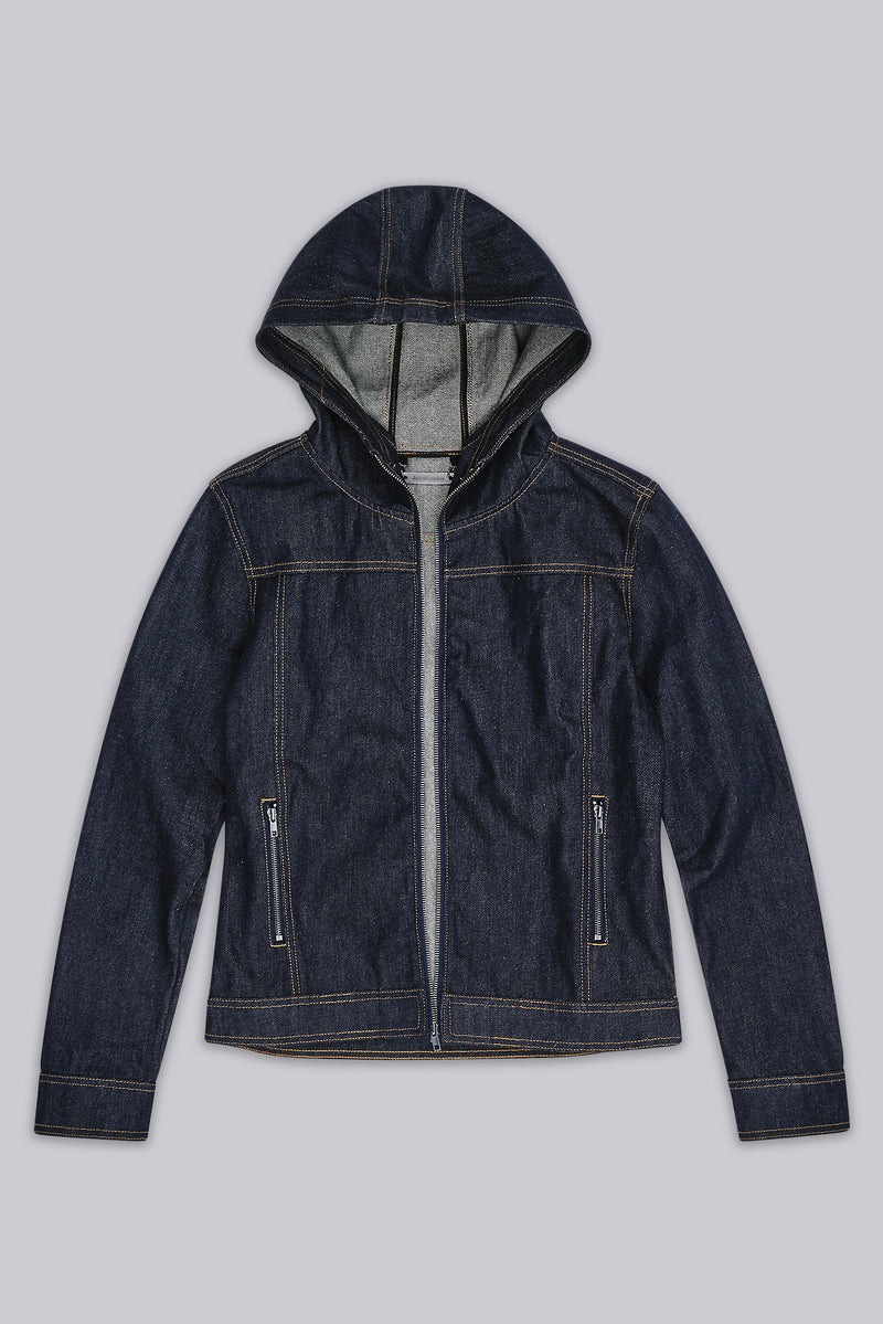 Indigo Bedrock Denim Jacket