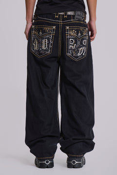 Rock Revival Mono Colossus Jeans - W38 / Black