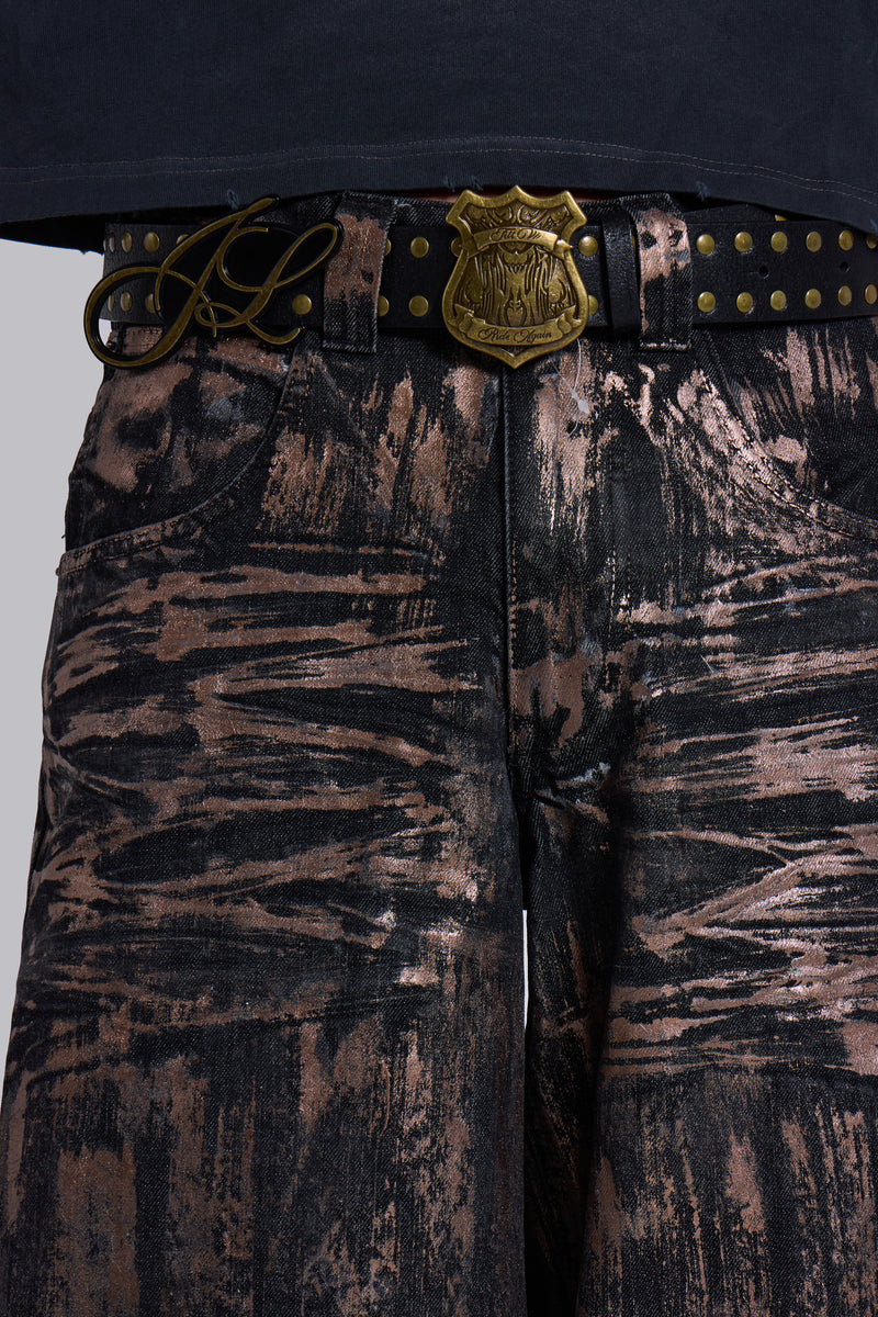 Shield Double Buckle Belt
