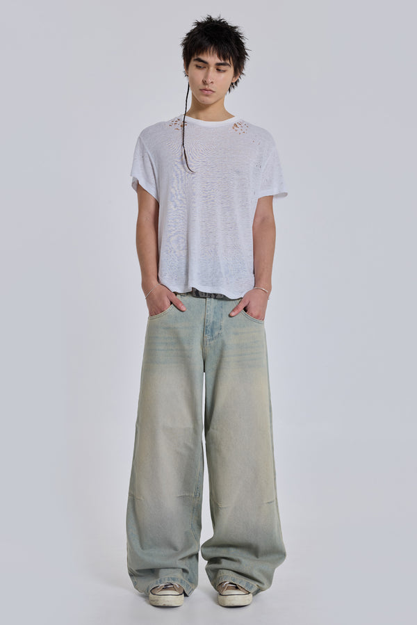 Light Wash Colossus Fit Jeans