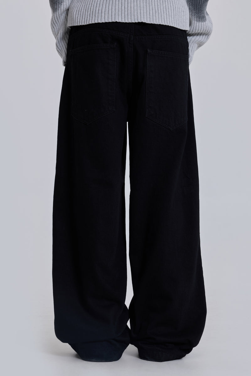 Solid Black XL Colossus Jeans