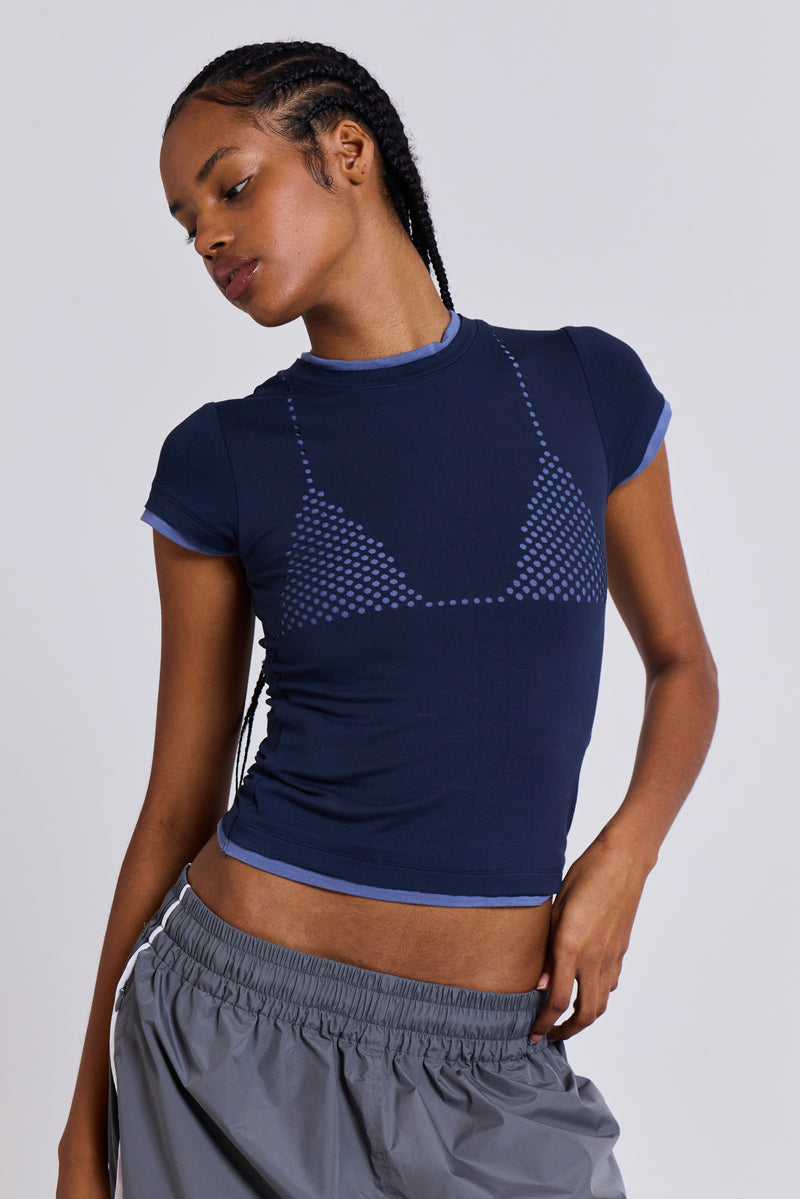 Take a Hint Illusion Top