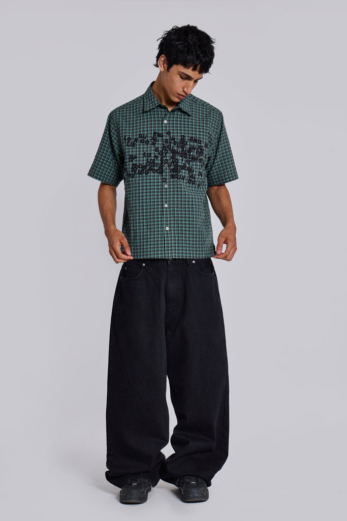 Green Typo Shirt