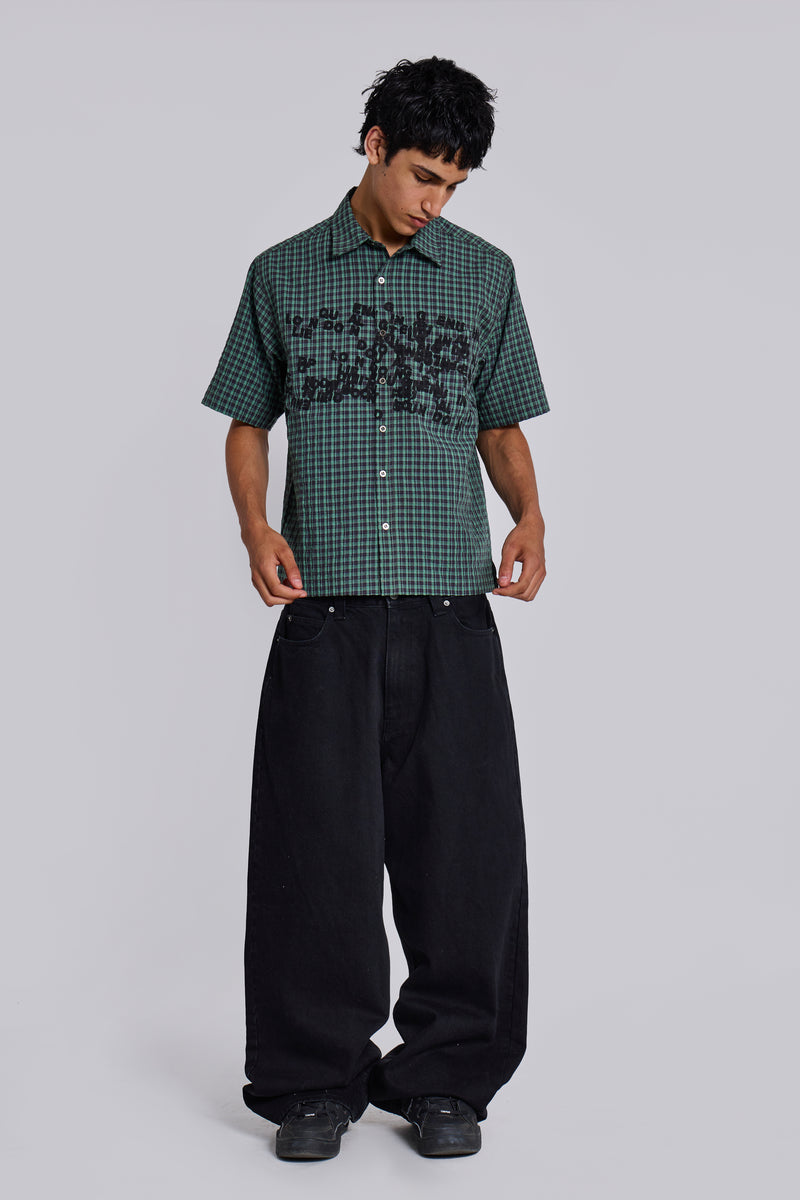 Green Typo Shirt