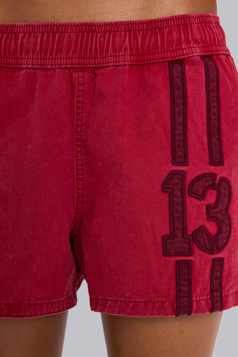 Red Runner 13 Shorts