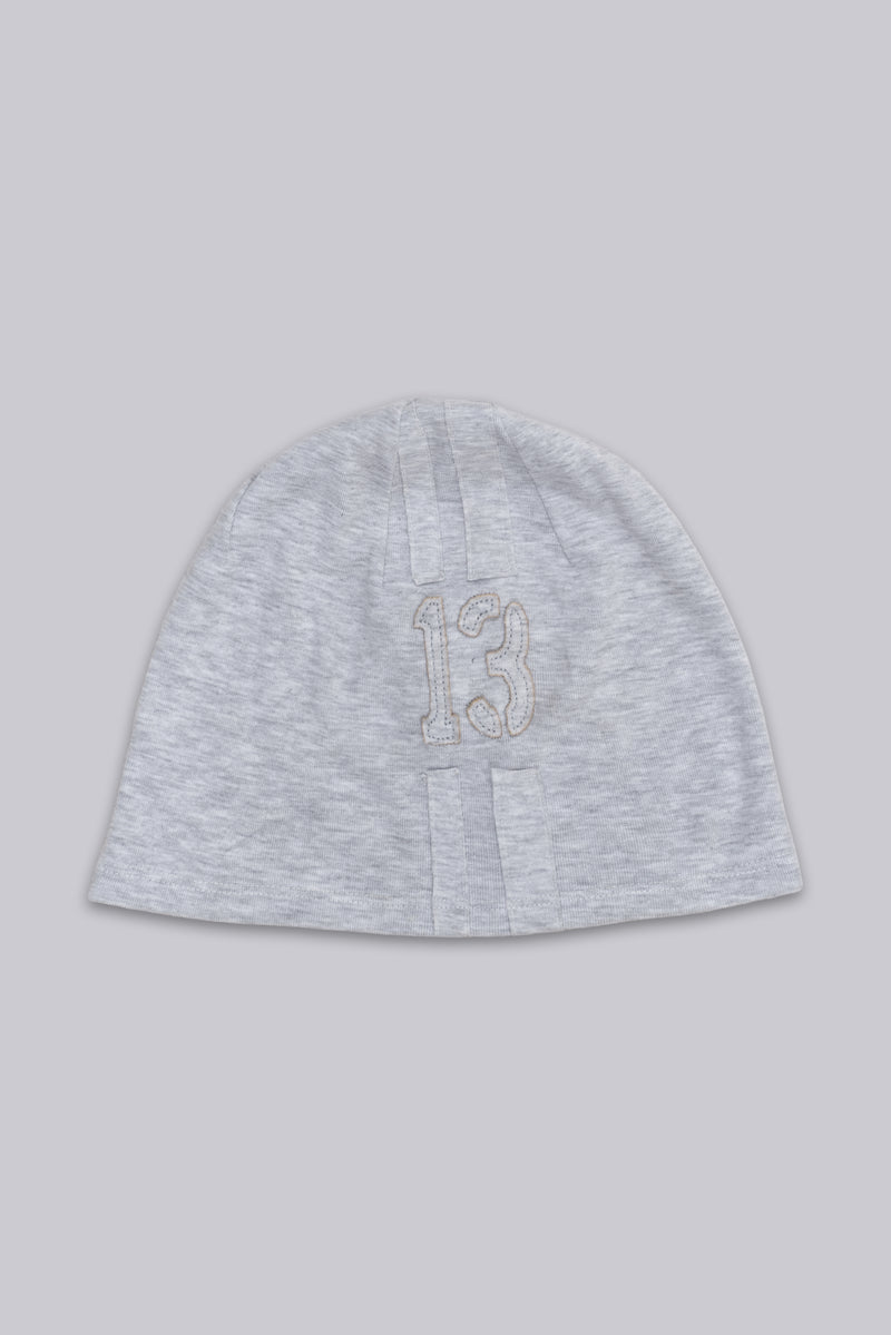 League Grey Marl Beanie