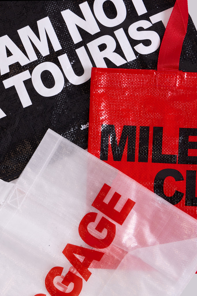 I Am Not A Tourist Shopper Bag