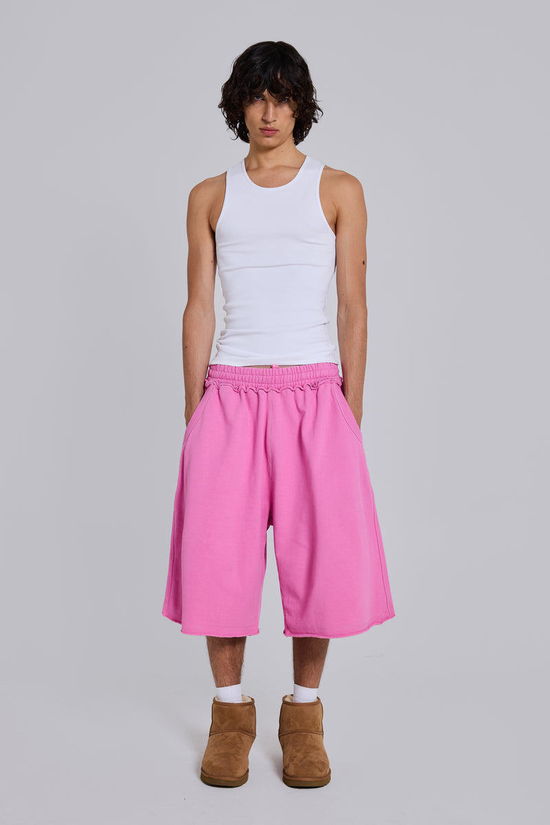 Pink Monster Jogger Shorts