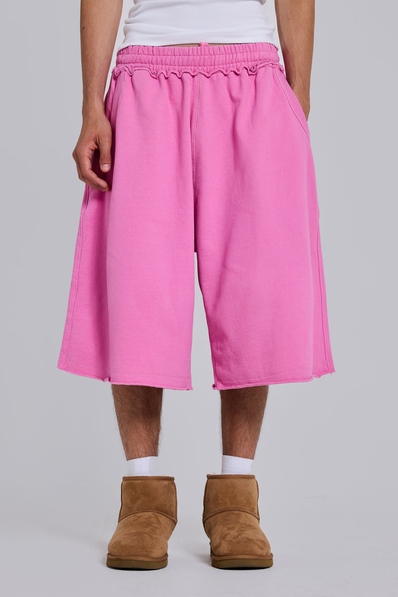Pink Monster Jogger Shorts