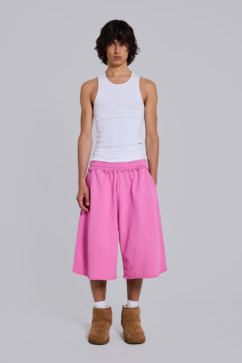 Pink Monster Jogger Shorts