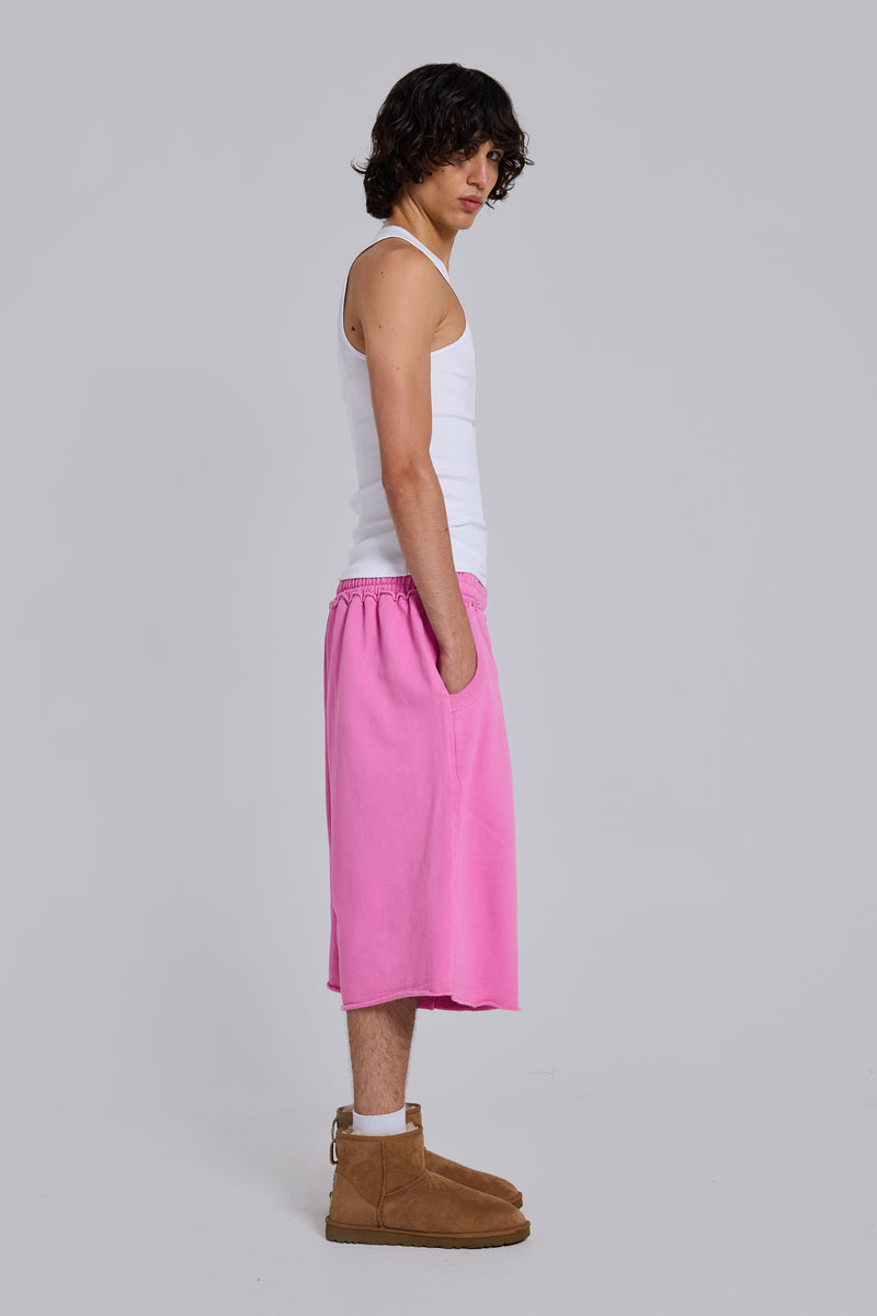 Pink Monster Jogger Shorts
