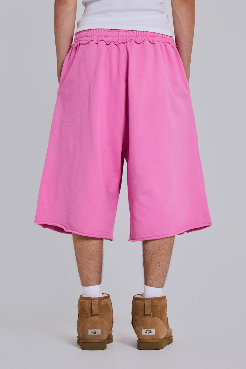 Pink Monster Jogger Shorts
