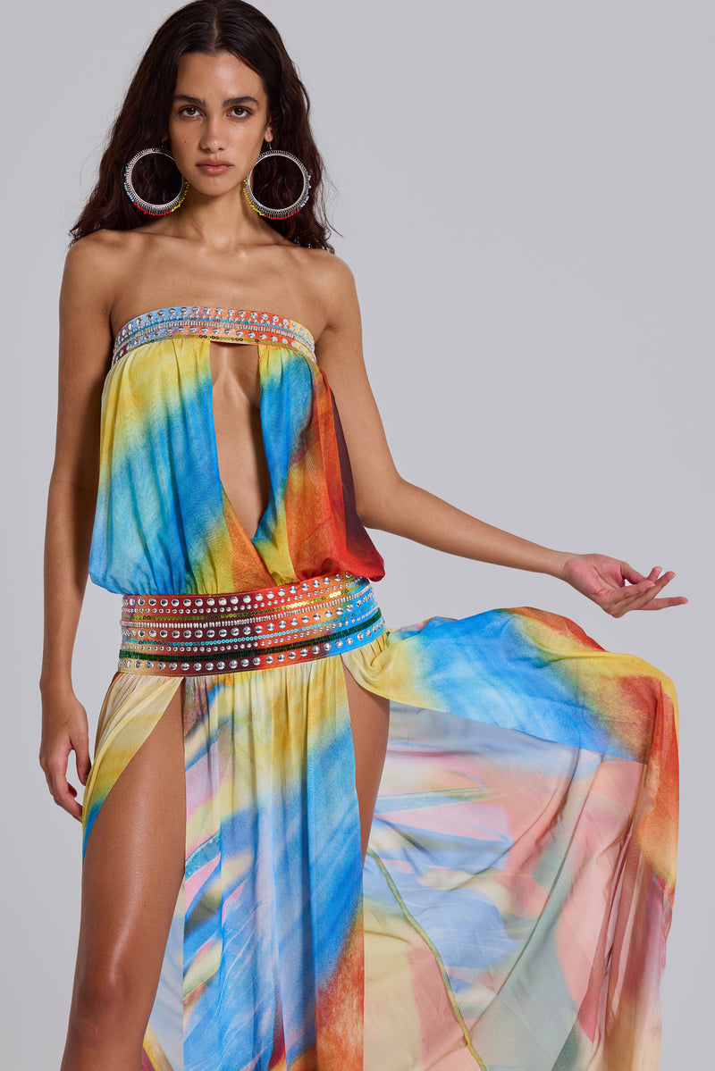 Livia Bandeau Maxi Dress