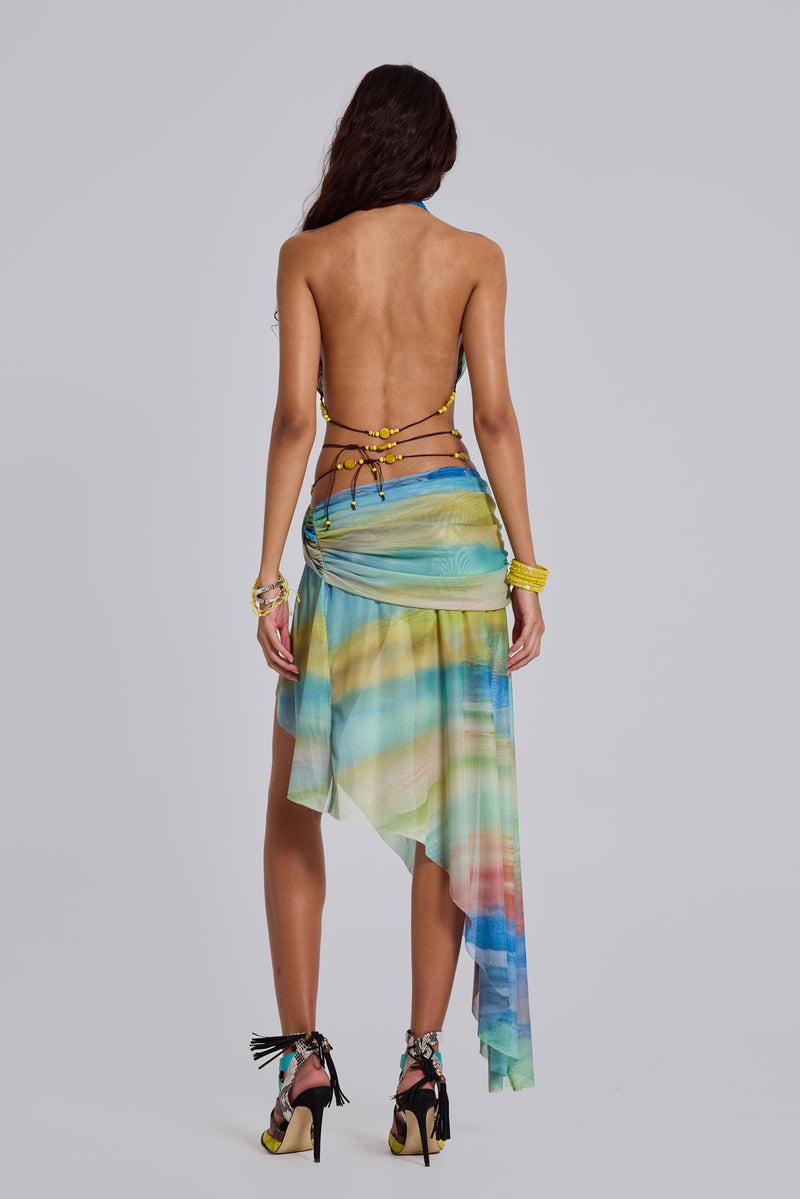 Soleila Backless Halter Top