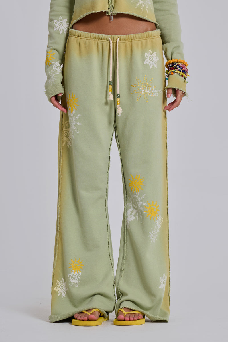 Cleo Sunfade Slouchy Bootcut Jogger
