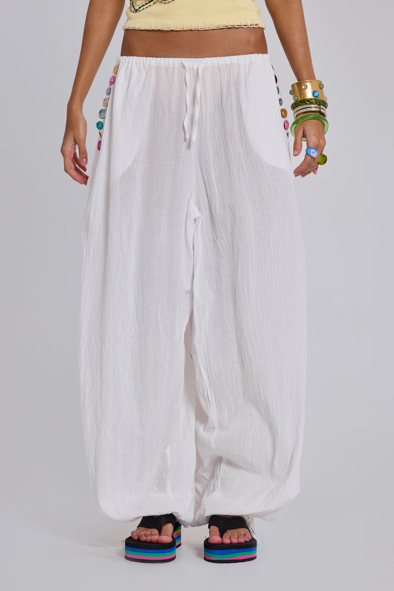Livara Button Balloon Trousers