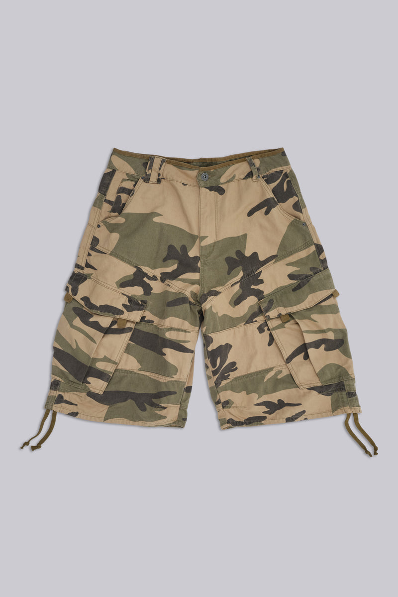 Faded Camo Cadet Shorts