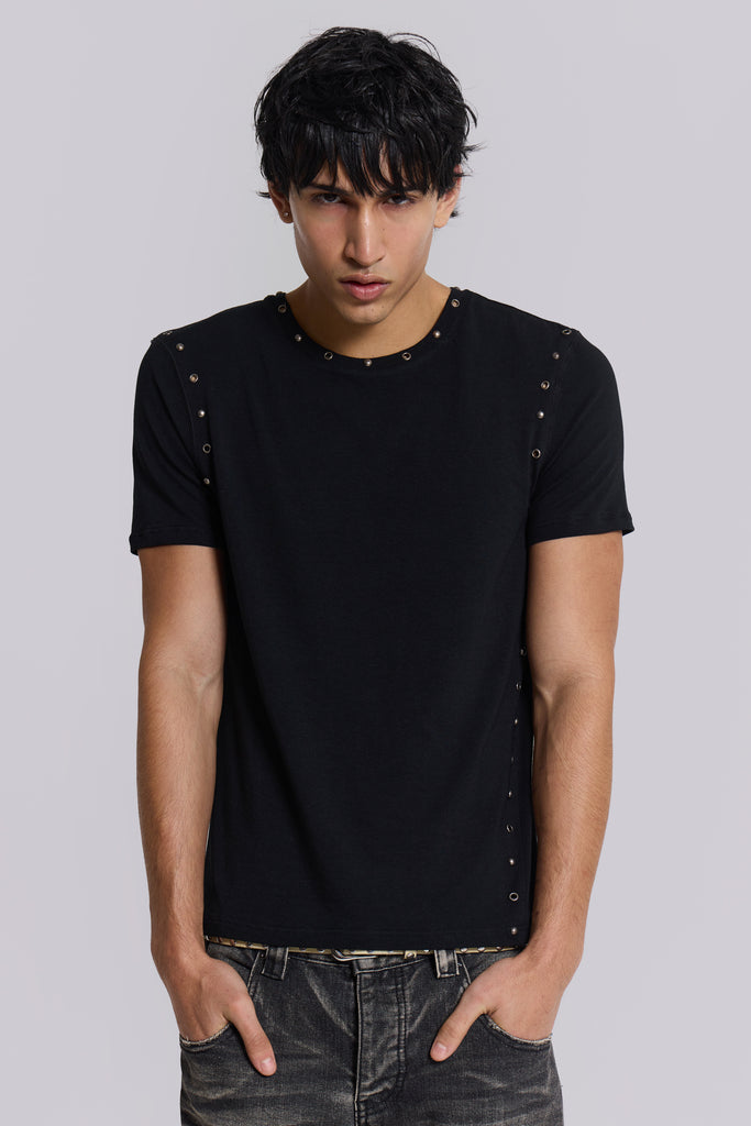 Studded Black Mist T-Shirt