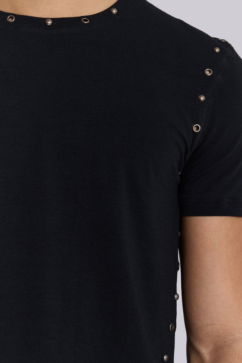 Studded Black Mist T-Shirt