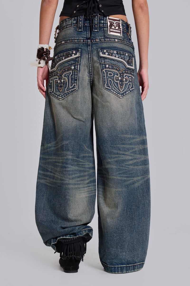 Rock Revival Heavy Stud Jeans