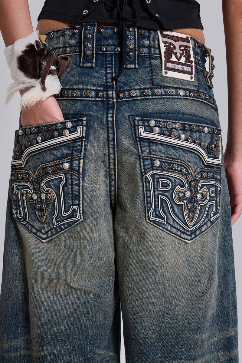 Rock Revival Heavy Stud Jeans