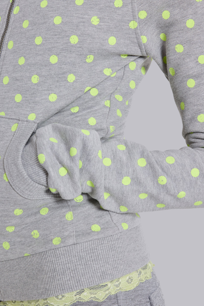 Neon Polkadot Hoodie