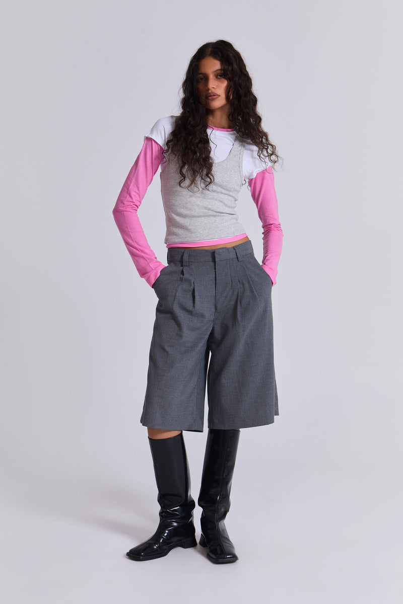 Grey Goliath Tailored Shorts