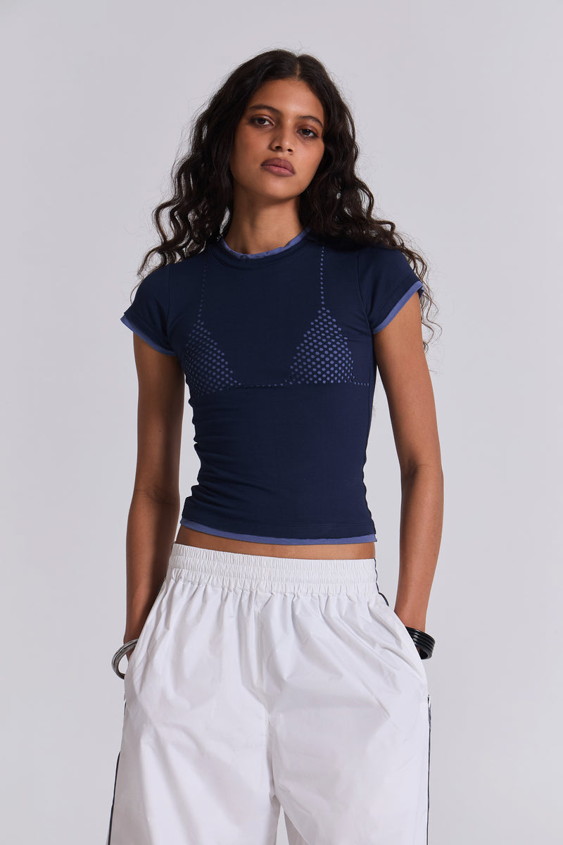 Take a Hint Illusion Top