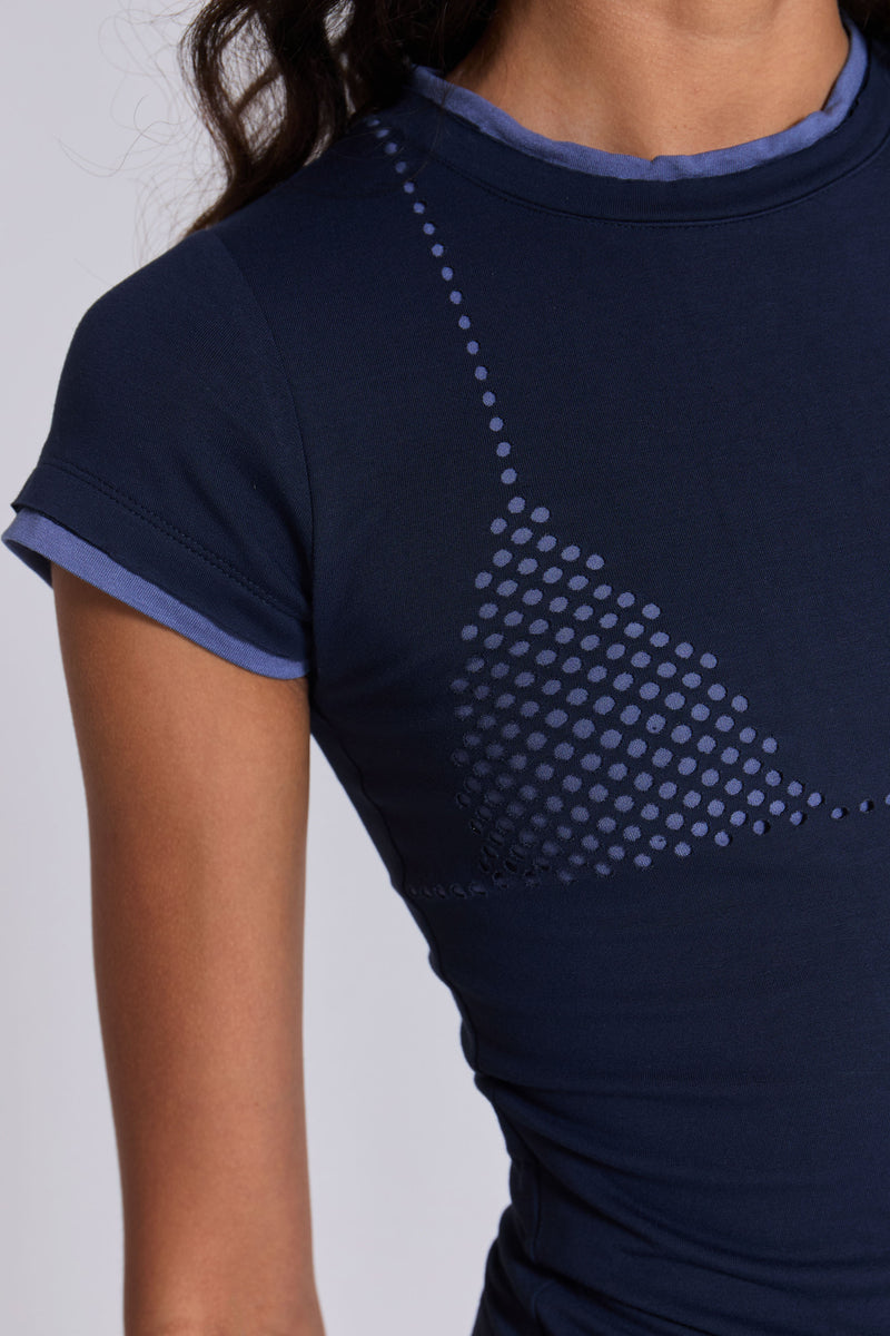 Take a Hint Illusion Top