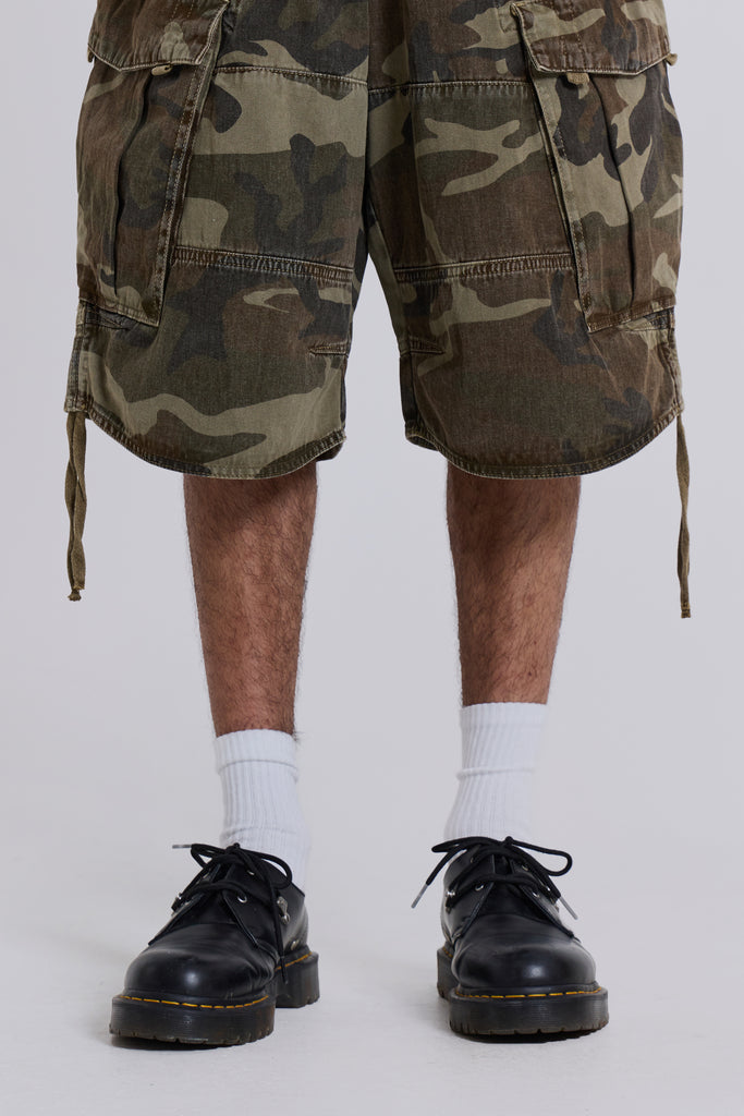 Cadet Camo Baggy Shorts