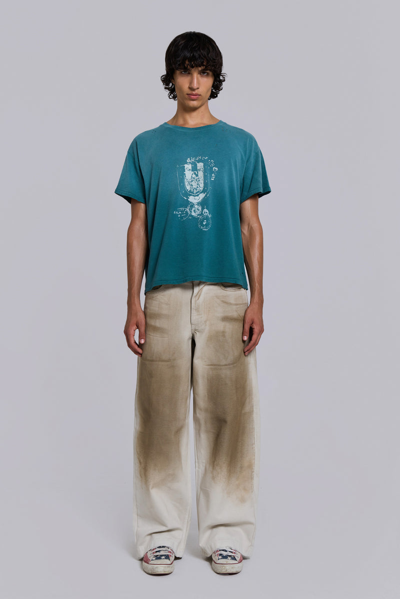 Emblem Cropped T-Shirt