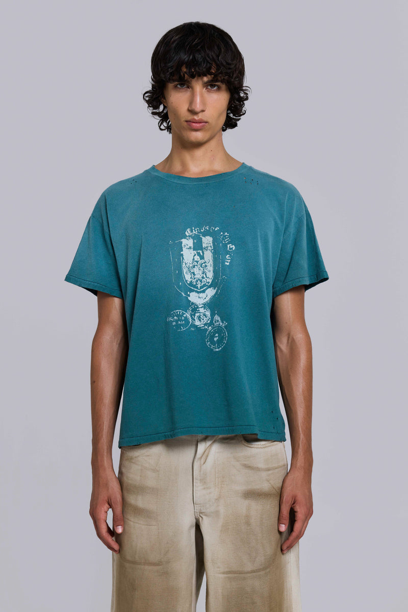 Emblem Cropped T-Shirt
