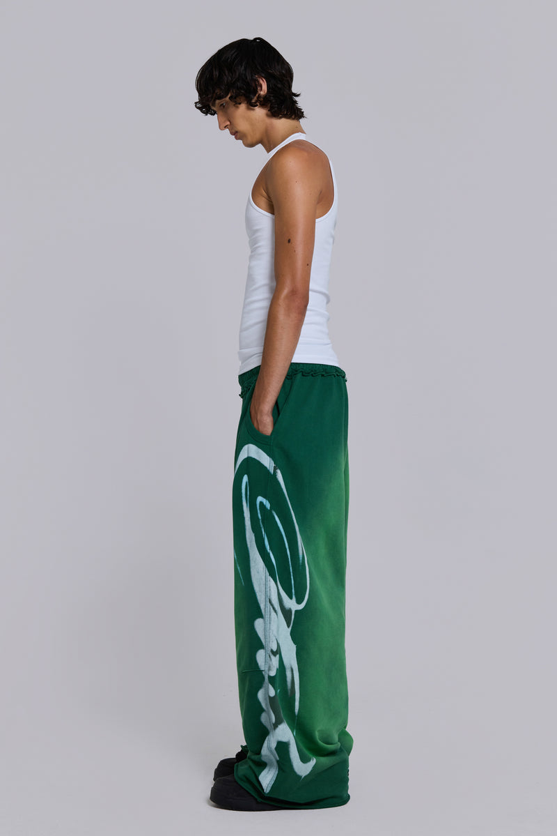Divine Airbrush Green Monster Joggers