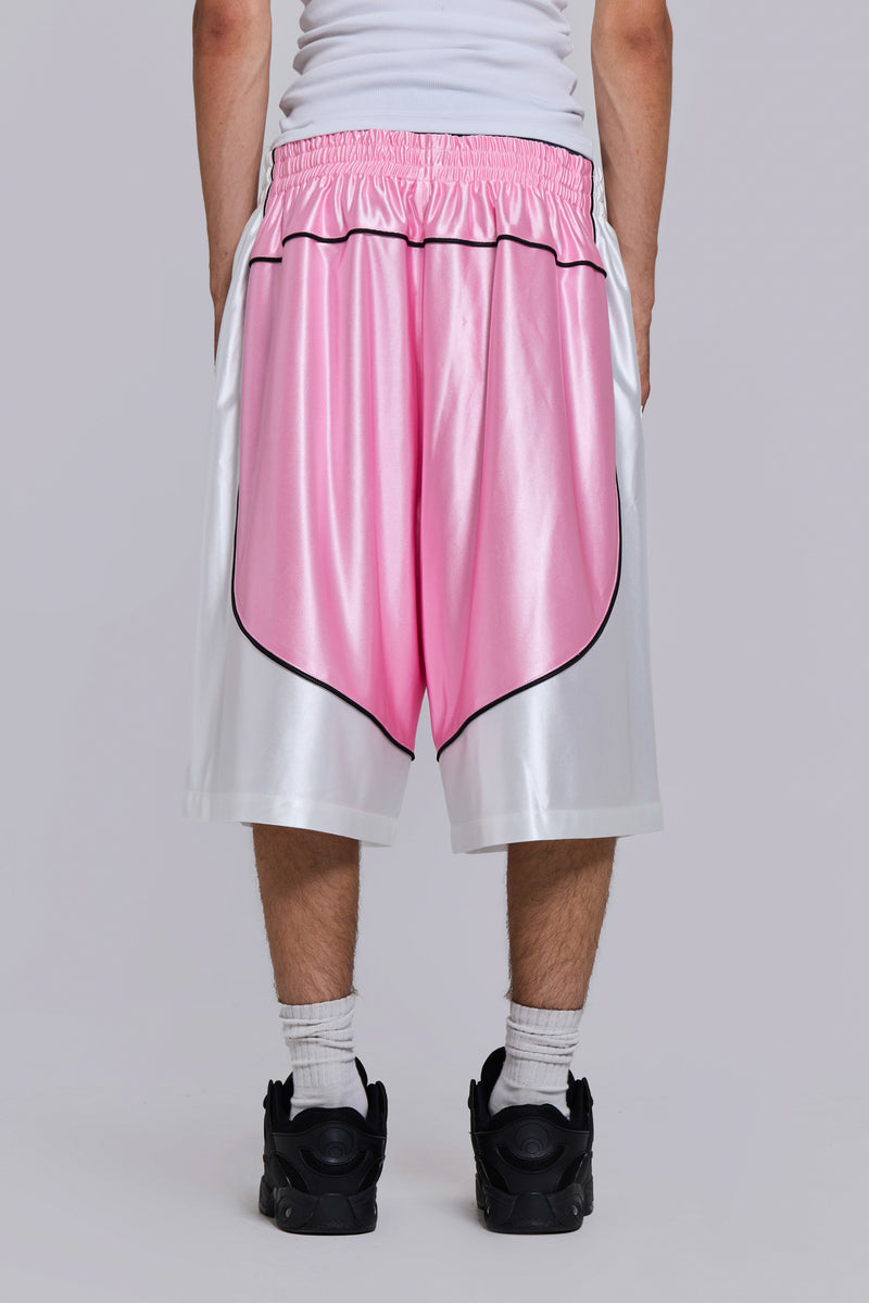 Court Pink Basketball Shorts
