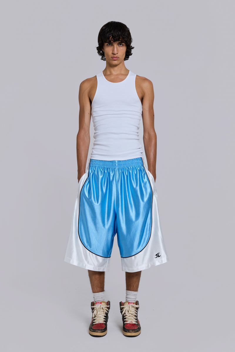 Court Blue Basketball Shorts