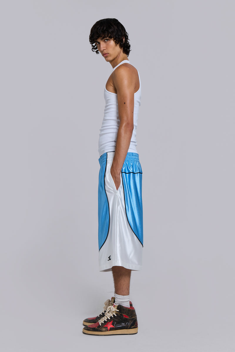 Court Blue Basketball Shorts