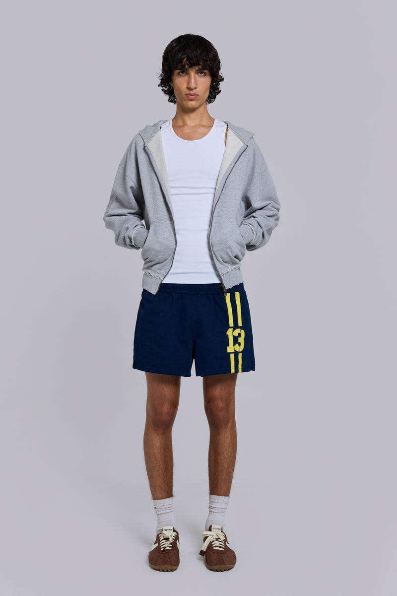Navy Runner 13 Shorts