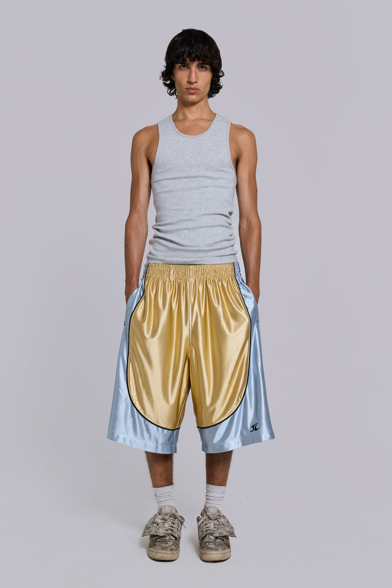 Court Gold Basketball Shorts