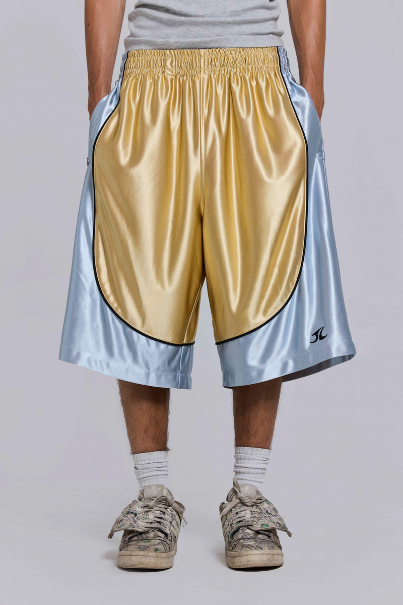 Court Gold Basketball Shorts