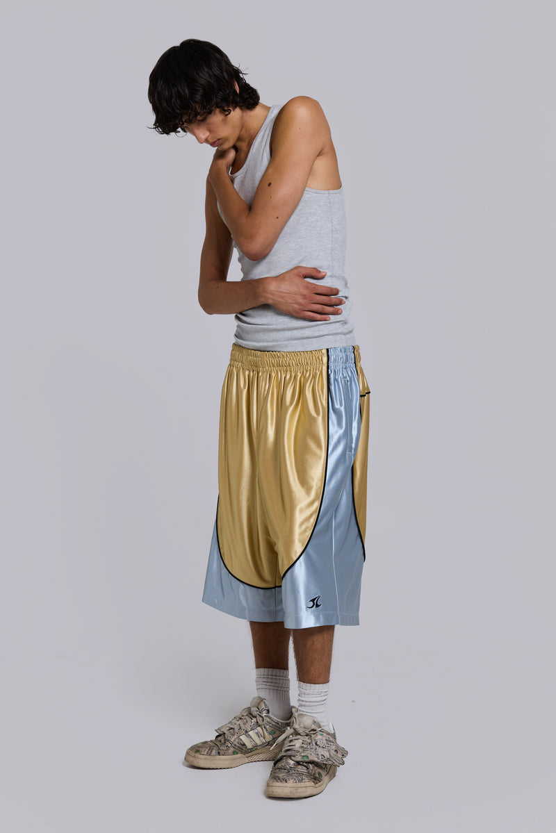 Court Gold Basketball Shorts