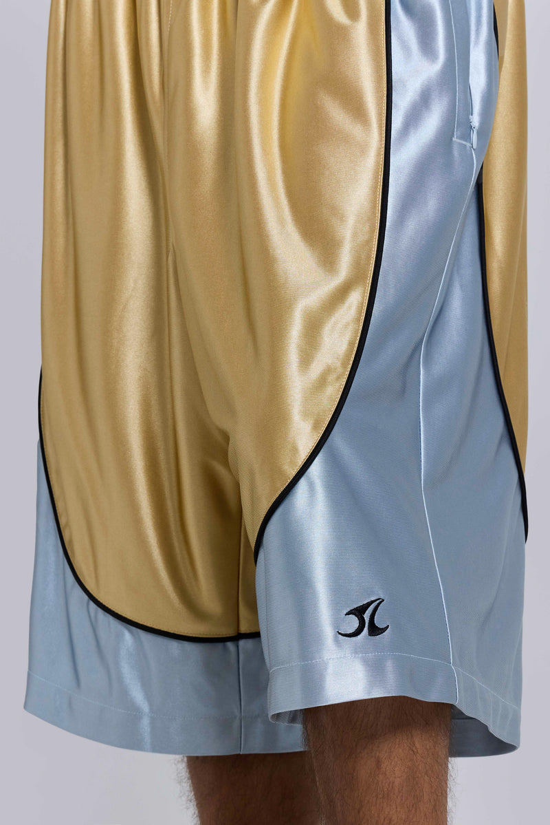 Court Gold Basketball Shorts