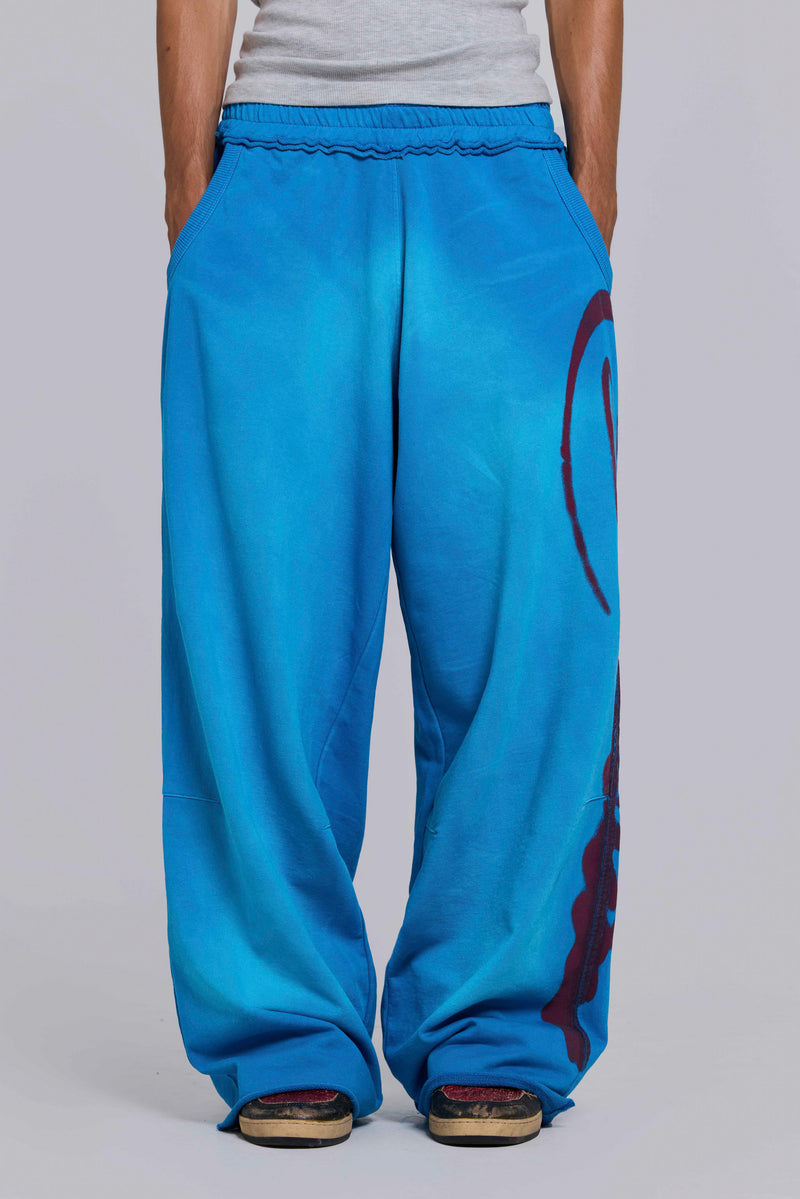 Divine Blue Monster Joggers