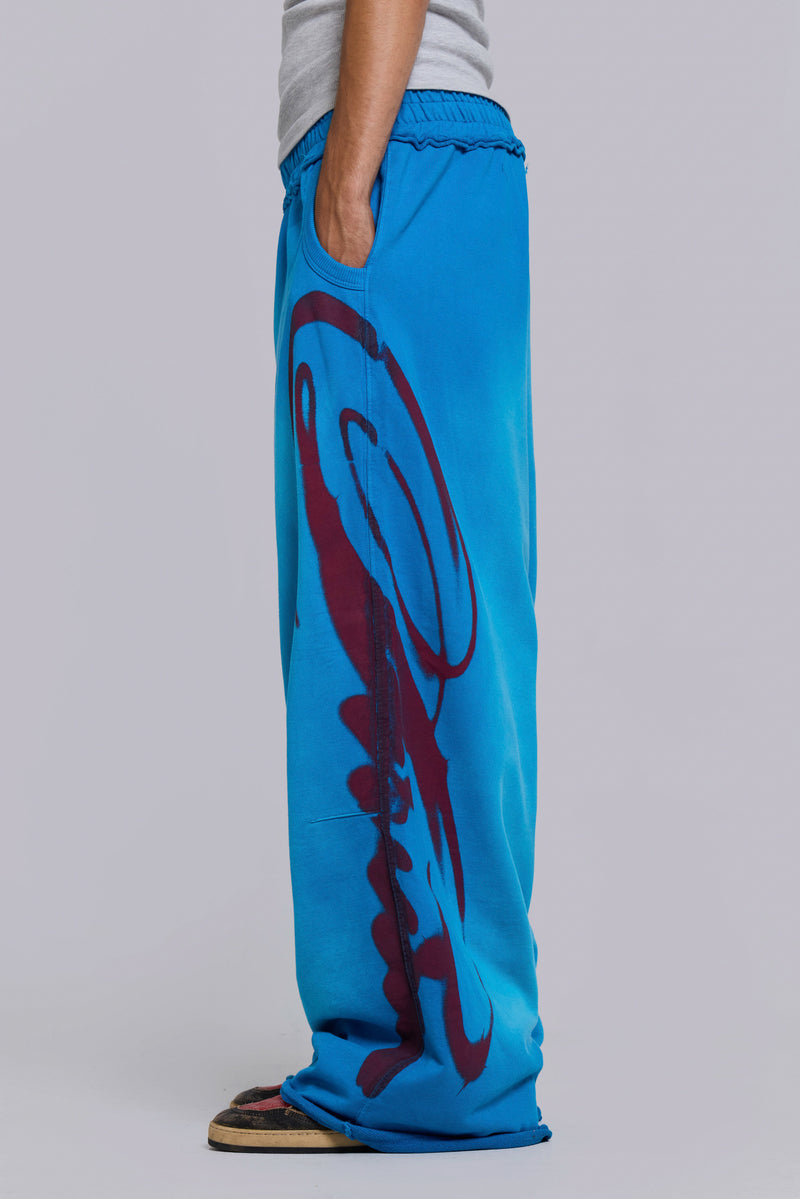 Divine Blue Monster Joggers