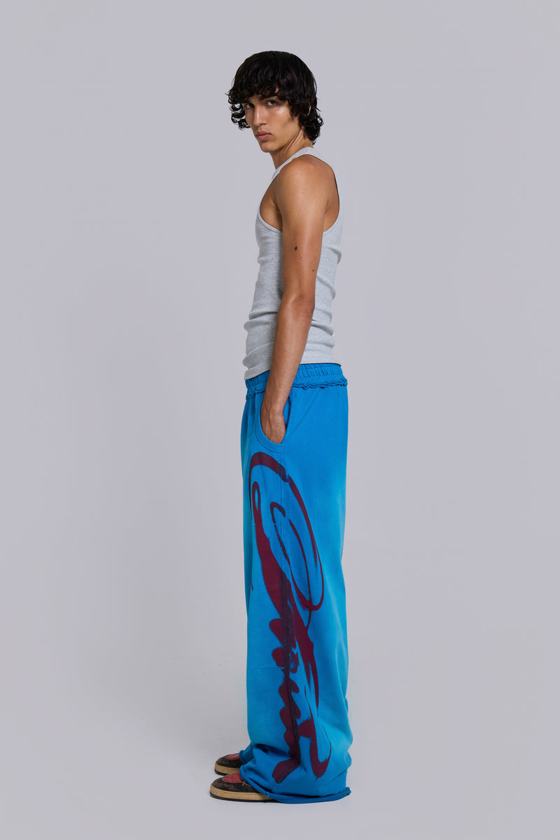 Divine Blue Monster Joggers